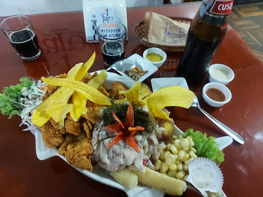 Restaurante El Faro: Ceviche De Noche